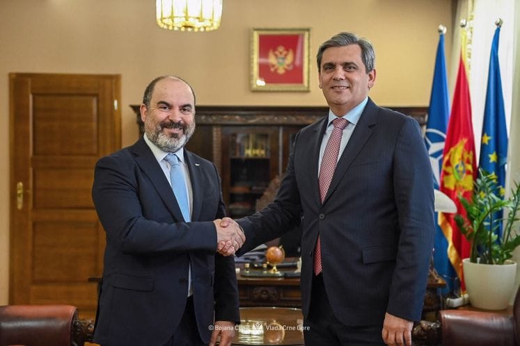 Ibrahimović sa ambasadorom Republike Kipar Andreasom Fotiuom