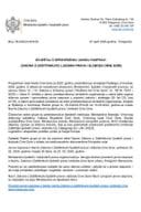 IZVJEŠTAJ O SPROVEDENOJ JAVNOJ RASPRAVI ZAKONA O ZAŠTITNIKU/ICI LJUDSKIH PRAVA I SLOBODA CRNE GORE