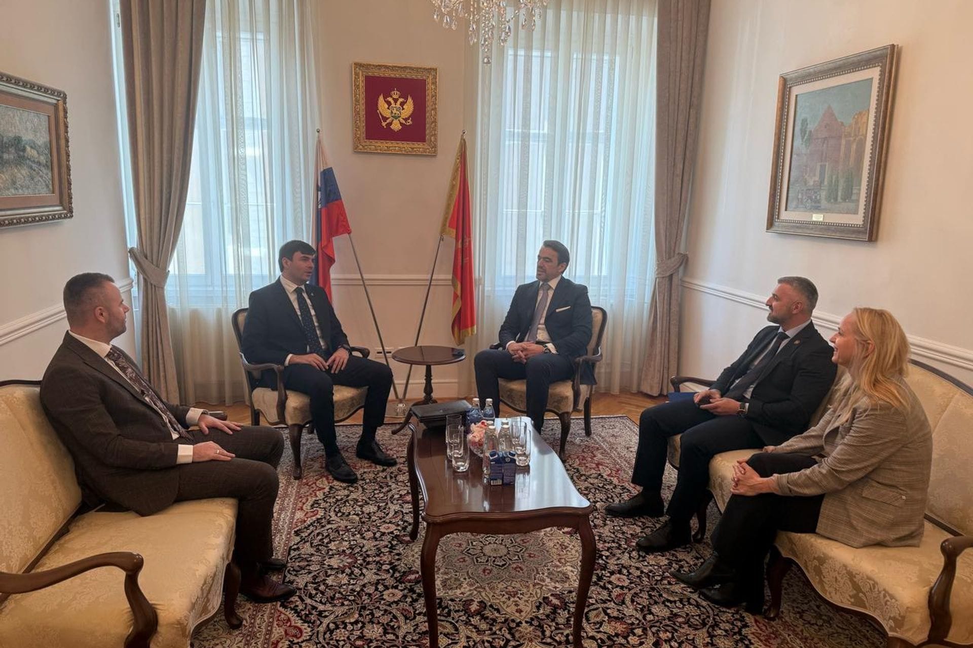 Azemović u službenoj posjeti Sloveniji: Razgovarao sa počasnim konzulom Crne Gore u Sloveniji Vojislavom Kovačem