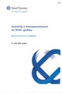 Izvještaj o transparentnosti za 2024. godinu - Grant Thornton d.o.o. Podgorica