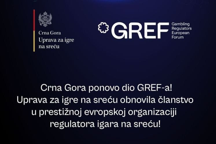 Crna Gora obnovila članstvo u GREF-u: Jačanje međunarodne saradnje u oblasti igara na sreću