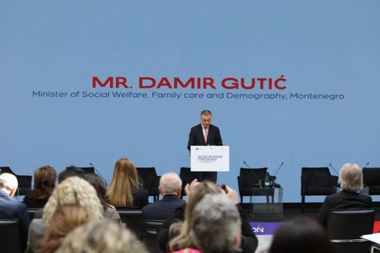 Ministar Gutić na visokoj međunarodnoj konferenciji o unapređenju brige o djeci u Tirani