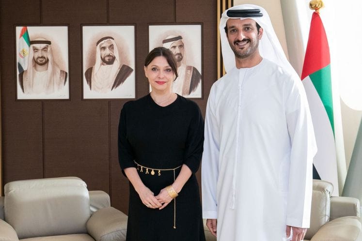 Kordić i Žižić sa ministrom ekonomije UAE Kordić i Žižić sa ministrom ekonomije UAE