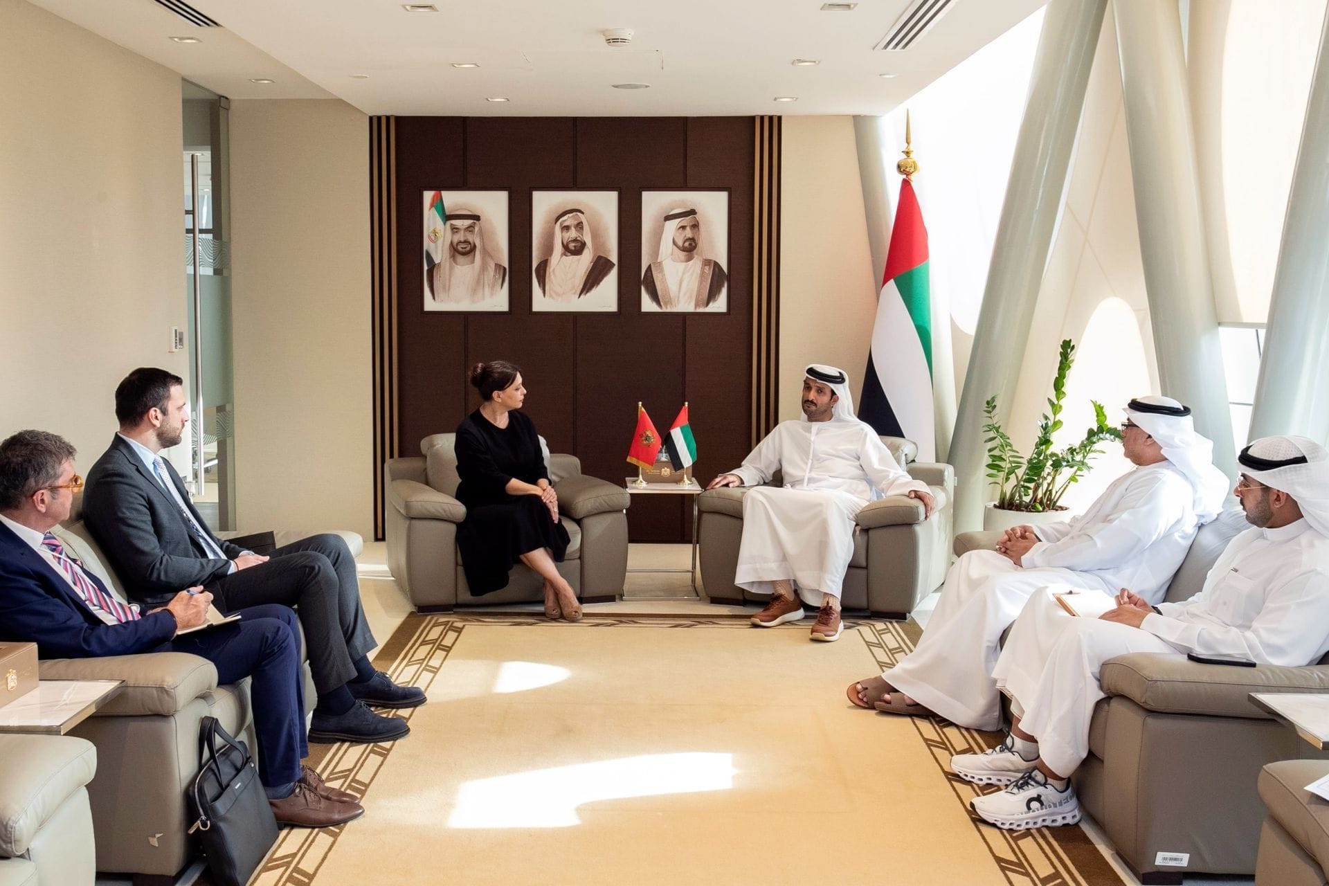 Kordić i Žižić sa ministrom ekonomije UAE