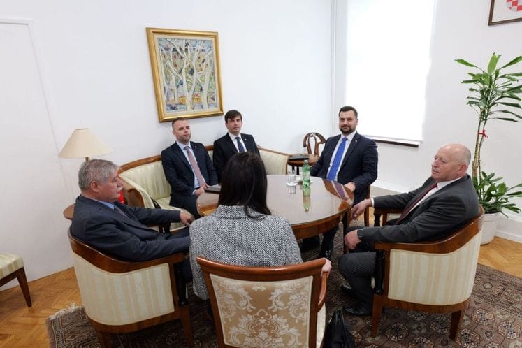 Azemović razgovarao sa zastupnikom u hrvatskom Saboru Arminom Hodžićem