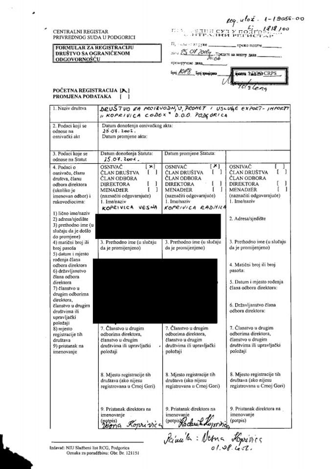 Informacija II 05/02-UP-73/4-25
