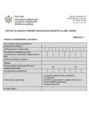 Obrazac 1-Zahtjev za dodjelu podrške za maslinarstvo 2025. godinu