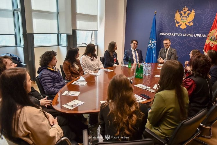 Dukaj primio studente Pravnog fakulteta Univerziteta „Mediteran“