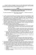 Order on measures for Grapevine Flavescence Dorée