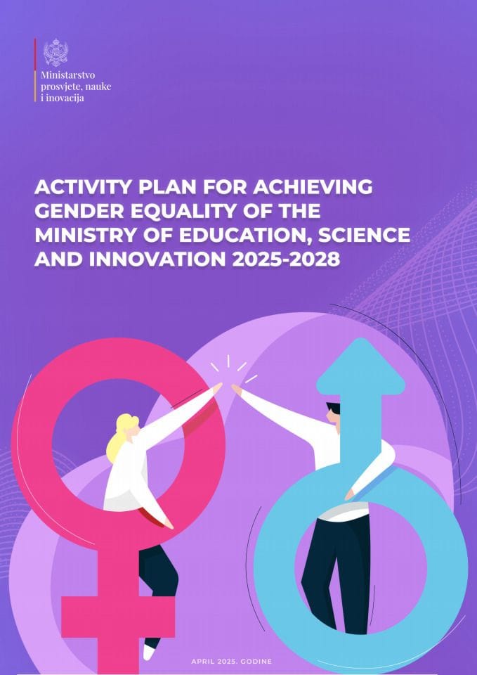 Activity Plan for Achieving Gender Equality of the Ministry of Education, Science and Inovation 2025-2028