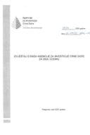Izvještaj o radu Agencije za investicije Crne Gore za 2024. godinu i Finansijski izvještaj Agencije za investicije Crne Gore za 2024. godinu