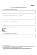 Образац - Пријава сумњи на неправилност или превару у Министарству туризма