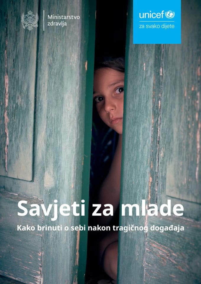 Savjeti za mlade - Kako brinuti o sebi nakon tragičnog događaja