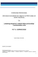 РЕОИ - Локални експерт из области биљне производње - континентално воце реф.но Ц1С10