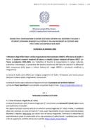 Текст конкурса на италијанском језику