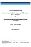 РЕОИ - Локални експерт из области биљне производње - повртарство реф. но Ц1С11