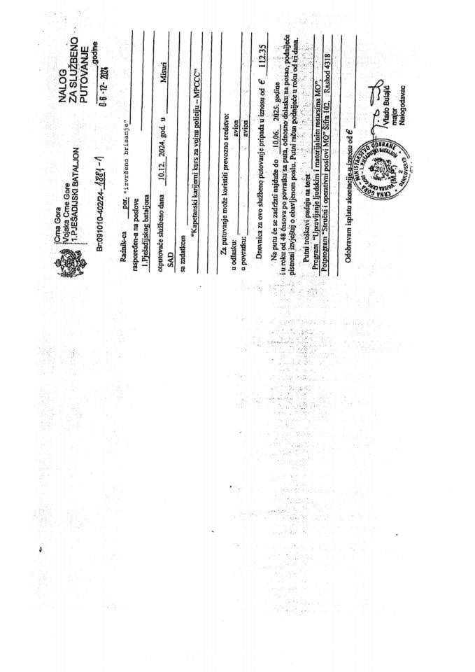 Инф.  по Рјешењу број:12-037/24-1255/6