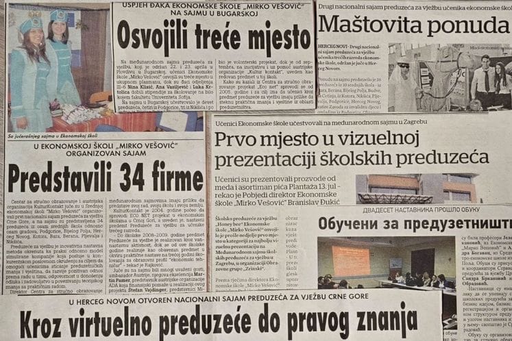 20 GODINA POSTOJANJA SERVIS CENTRA PREDUZEĆA ZA VJEŽBU CRNE GORE