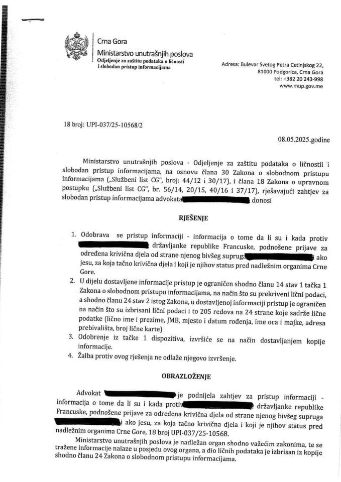 rješenje br. 18-UPI-037/25-10568/2