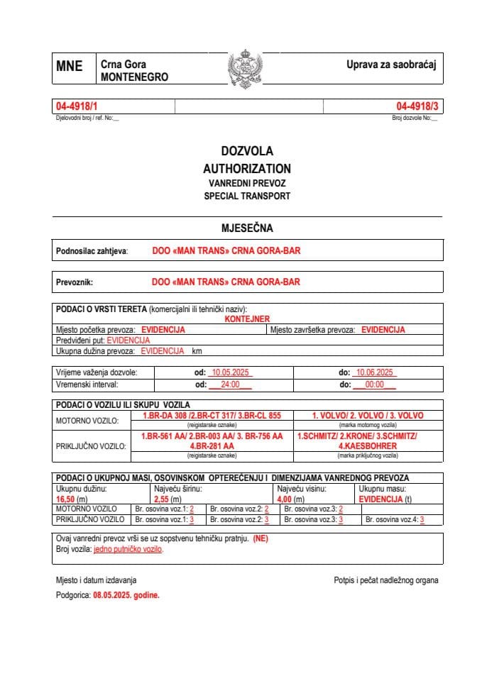 MAN TRANS 04-4918-maj-mjesečna