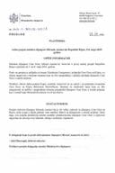 Predlog platforme radne posjete ministra dijaspore Mirsada Azemovića Republici Kipar, 5-8. maja 2025. godine