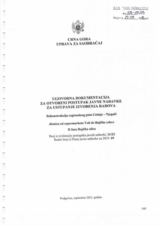ugovor Bajička ulica II faza 31_23 - Radovi