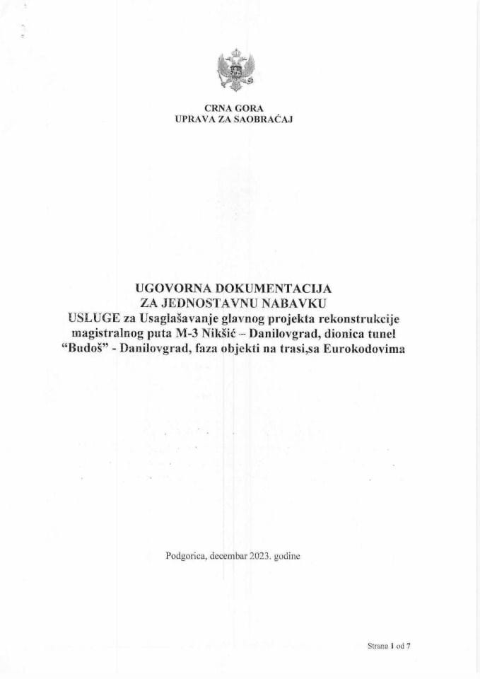 Ugovor projekt.Budoš-DG potporne konstrukcije eurokodovi