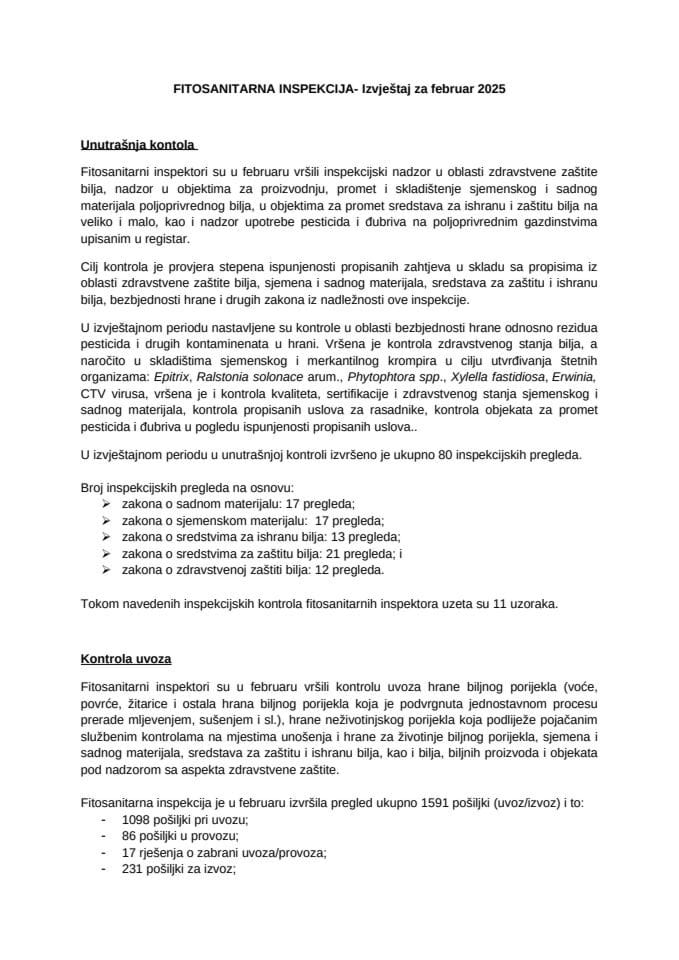 ФИ фебруар 2025