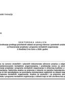 Nacrt sektorske analize - digitalizacija