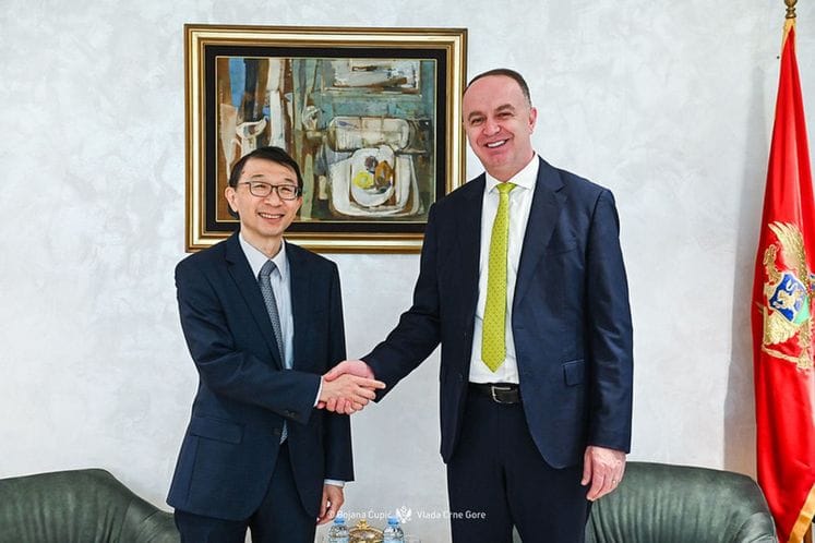 Nik Gjeloshaj - Akira Imamura, ambasador Japana