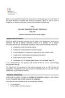 CALL FOR JOINT RESEARCH PROJECT PROPOSALS 2026-2027 Between Montenegro and the Slovak Republic