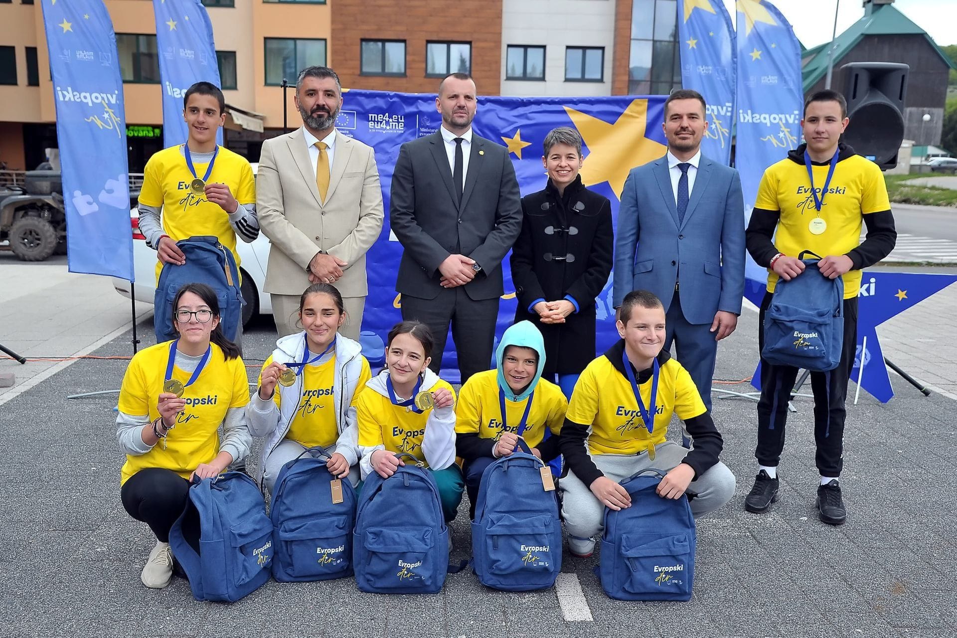 Pobjednička ekipa_ učenici OŠ „Vuk Knežević“