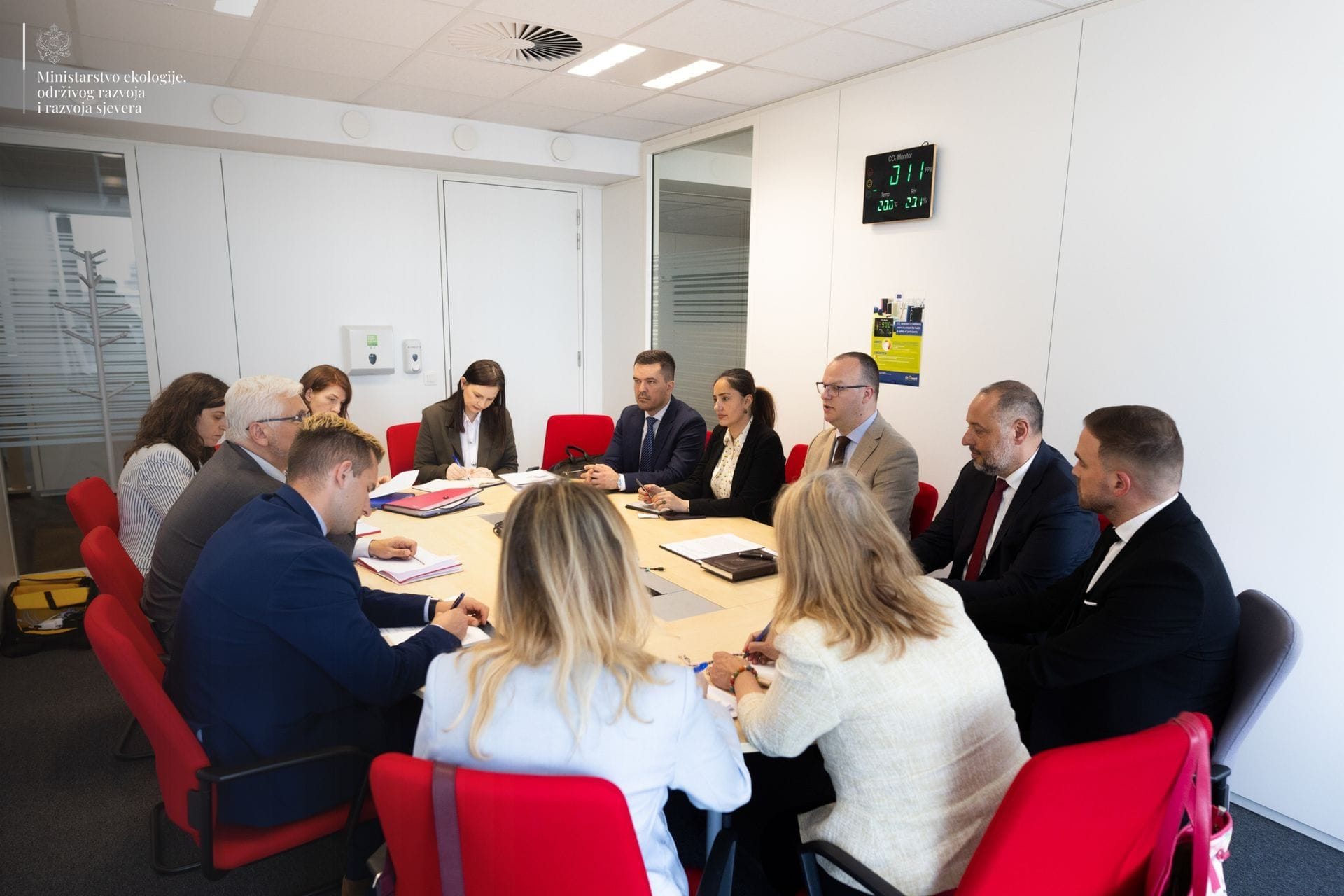 Ministar Ćulafić i Jan Dusik o napretku Crne Gore u borbi protiv klimatskih promjena