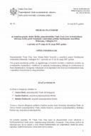 Предлог платформе за званичну посјету мр Алексе Бечића, потпредсједника Владе Црне Горе за безбједност, одбрану, борбу против криминала и унутрашњу политику, Сједињеним Америчким Државама, Вашингтон D.C., у периоду од 19. до 24. маја 2025. године