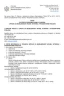 Водич за слободан приступ информацијама УБХВФП