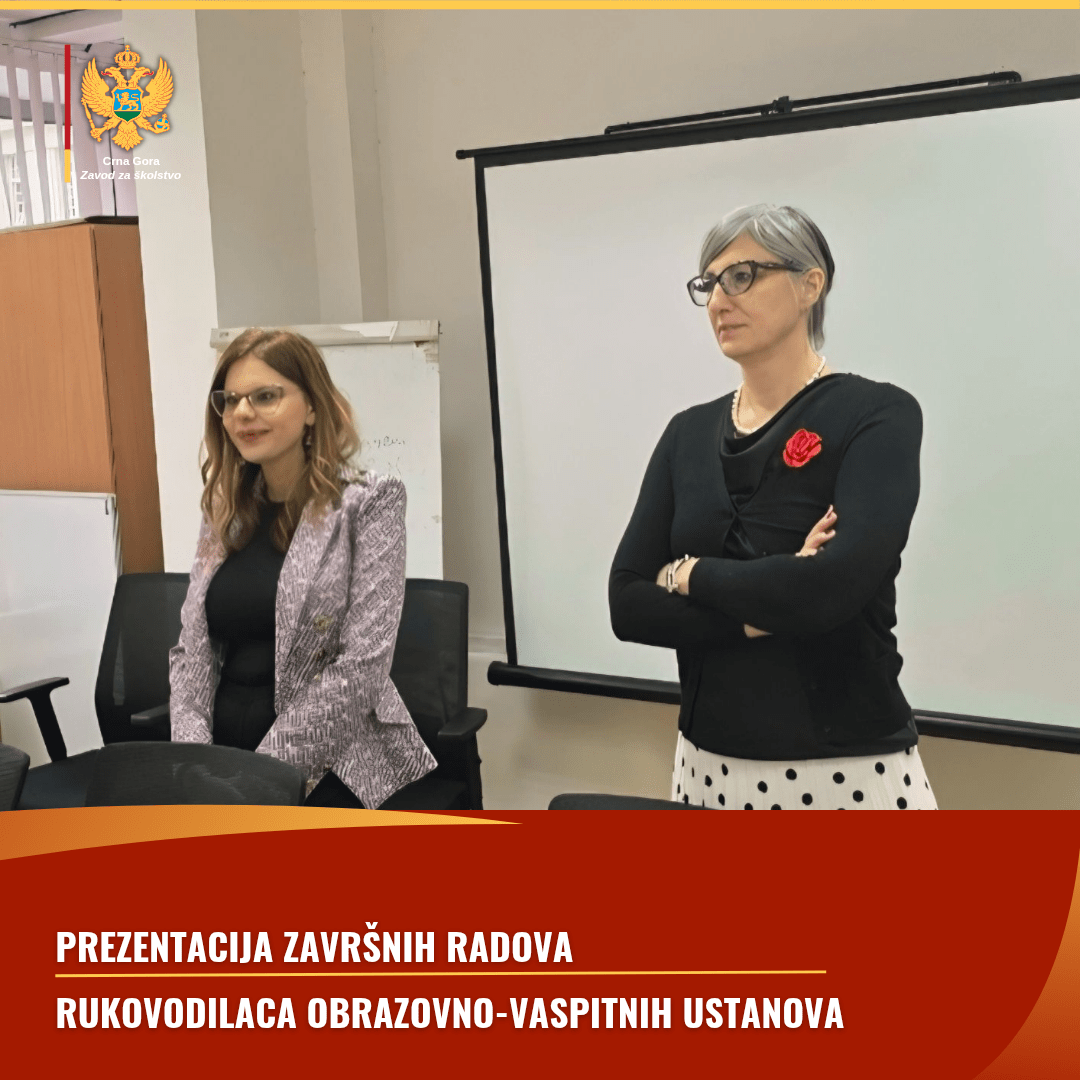 Prezentacija završnih radova direktora/ica obrazovno-vaspitnih ustanova