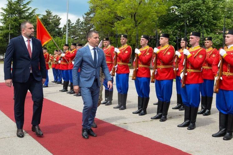 Posjeta kasarni "13. jul" u Nikšiću