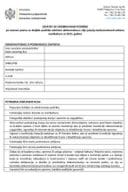 Zahtjev za odobravanje plaćanja marikultura