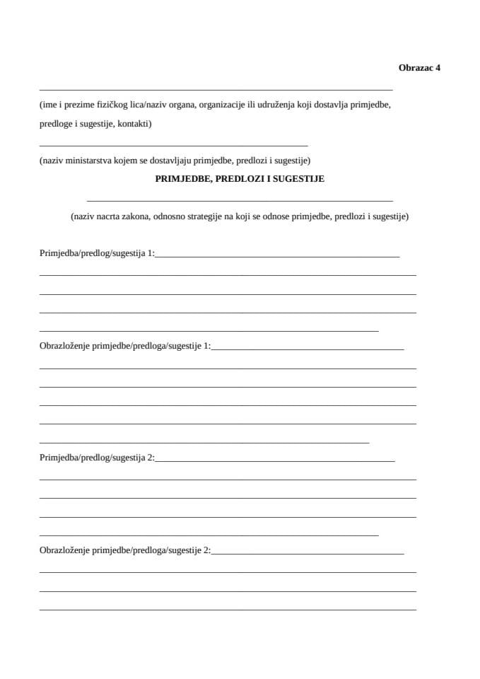 Obrazac 4