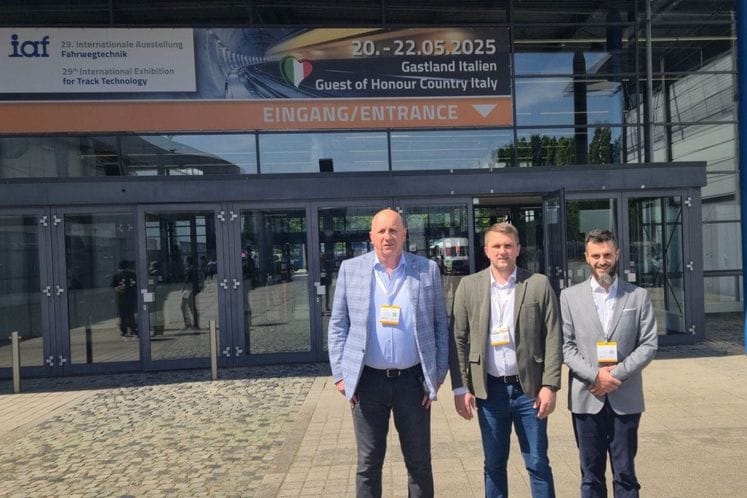Делегација Управе за жељезнице на међународном сајму ИАФ 2025 у Минстеру