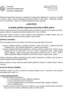 Javni poziv - 2.2.2 Podrška organskoj proizvodnji 2025