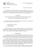 Rešenje obrazovanju Komisije za izbor NVO predstavnika