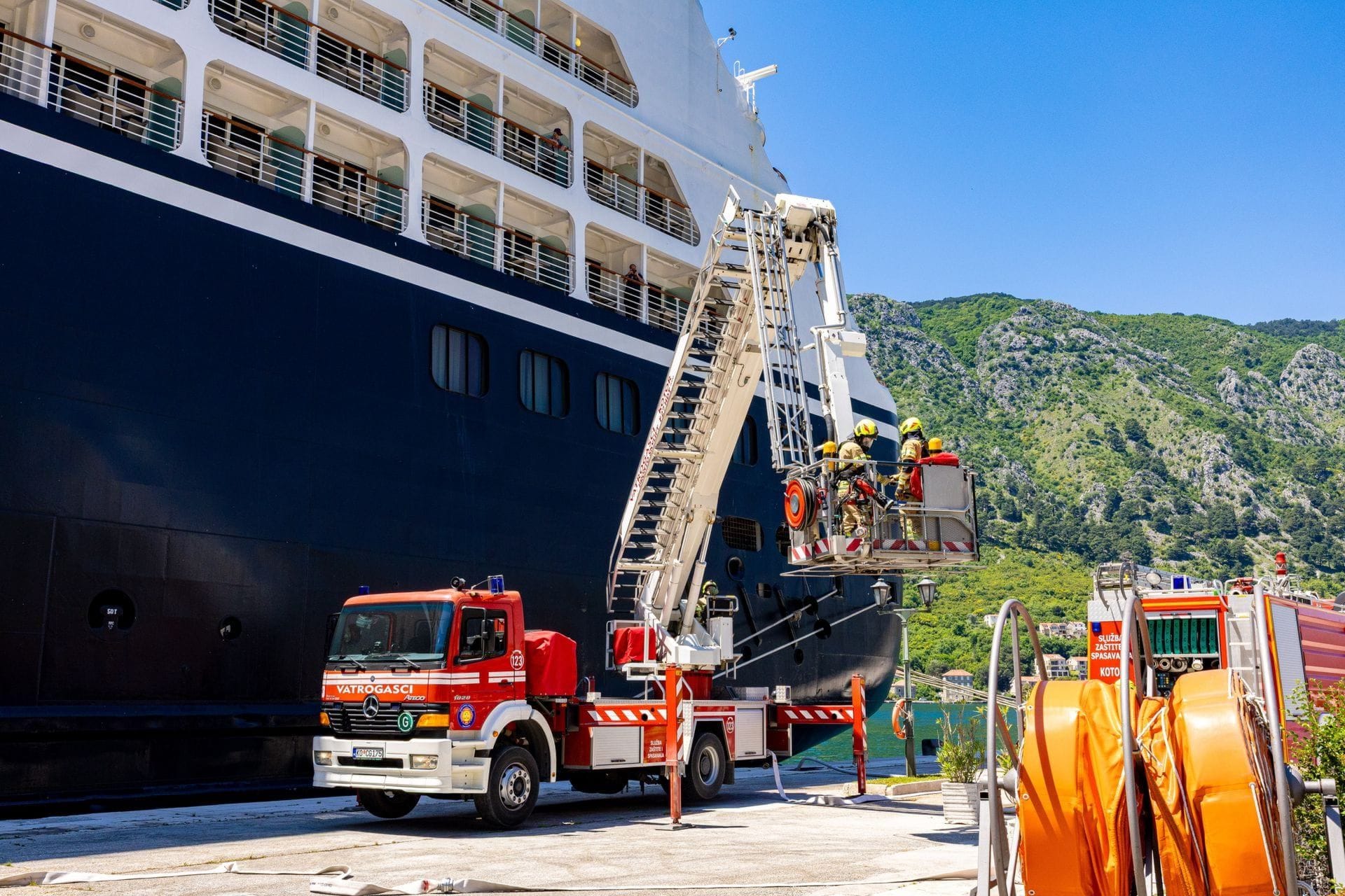Vježba u Luci Kotor