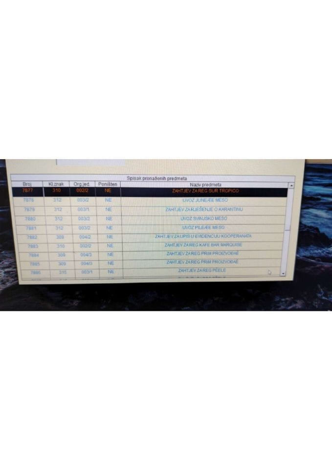 Информација по рјешењу број 006-037/25-УПИ-1279/2 од 20.03.2025. ИИИ