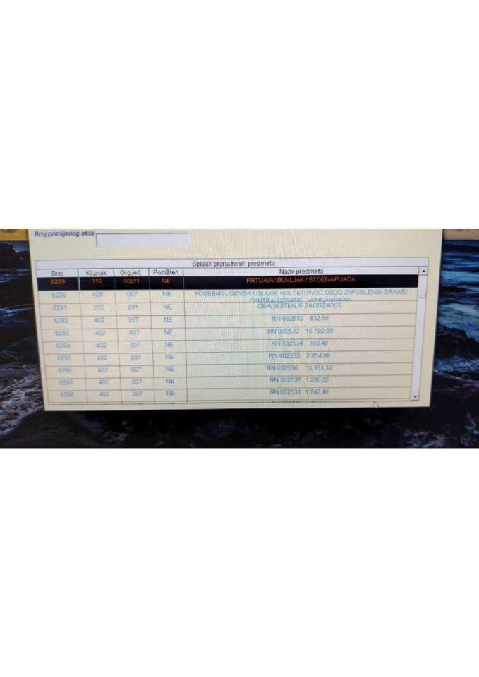 Информација по рјешењу број 006-037/25-УПИ-1279/2 од 20.03.2025. ИВ