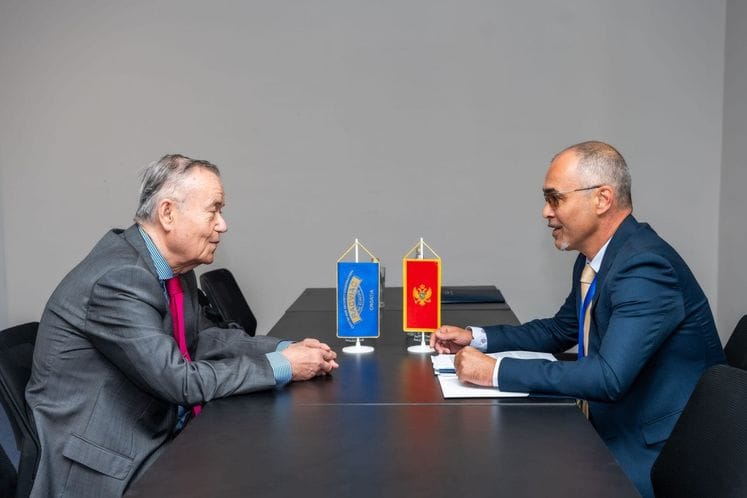 Marković sa ambasadorom Grigorijem direktorom RACVIAC-a