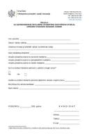 Formular - doktorske studije