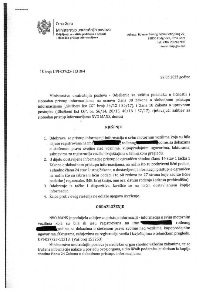 rješenje br. 18-UPI-037/25-11318/4