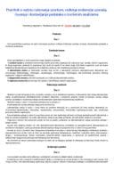 Правилник о начину руковања узорком вођења