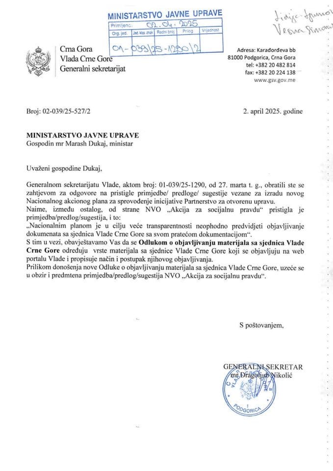 Generalni Sekretarijat Vlade_odgovori NVO ASP (11)